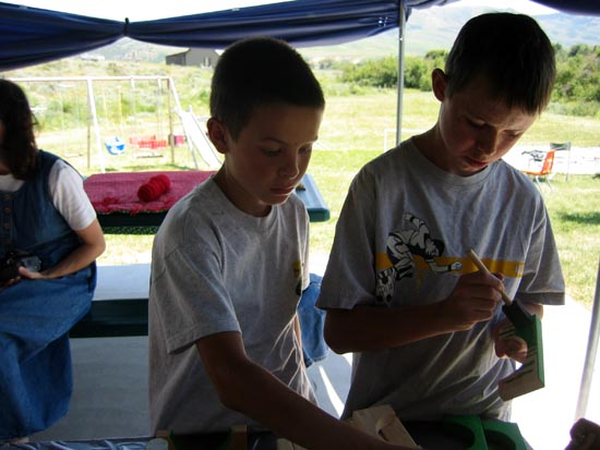 2005 family reunion in Malad, ID